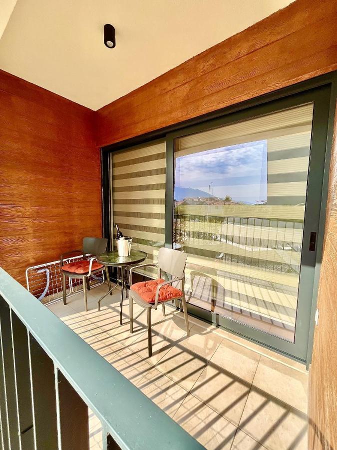Fides Stylish Apartments Tivat With Pool Exteriör bild